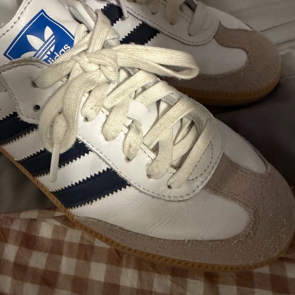 Adidas Women’s Samba Leather Sneaker - Picture 4 of 8